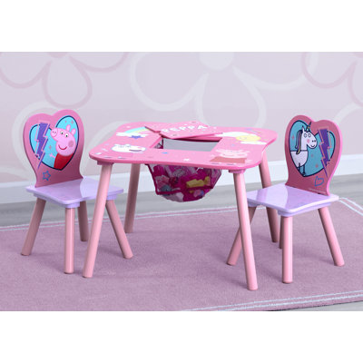 Delta Children Peppa Pig Kids Desk with Cup Holder Reviews Wayfair